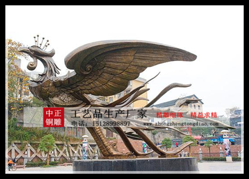 景观凤凰雕塑_铜凤凰雕塑厂家 景观凤凰雕塑_铜凤凰雕塑厂家