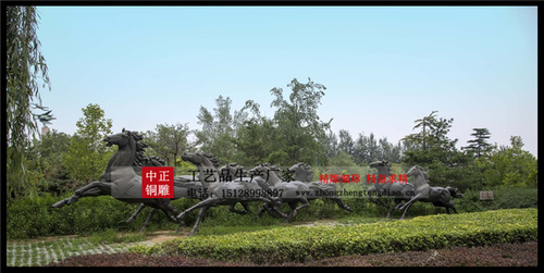 铜马喷泉雕塑_战马雕塑图片 铜马喷泉雕塑_战马雕塑图片