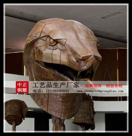 十二生肖蛇兽首铜像 十二生肖蛇兽首铜像