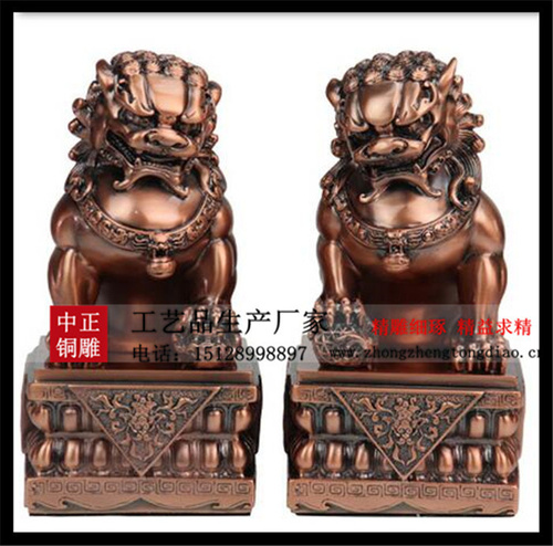 铜狮子雕塑生产厂家